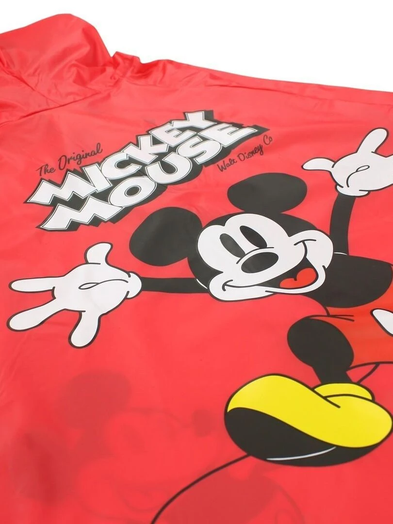 Disney   Impermeable garçon imprimé Mickey   Rouge