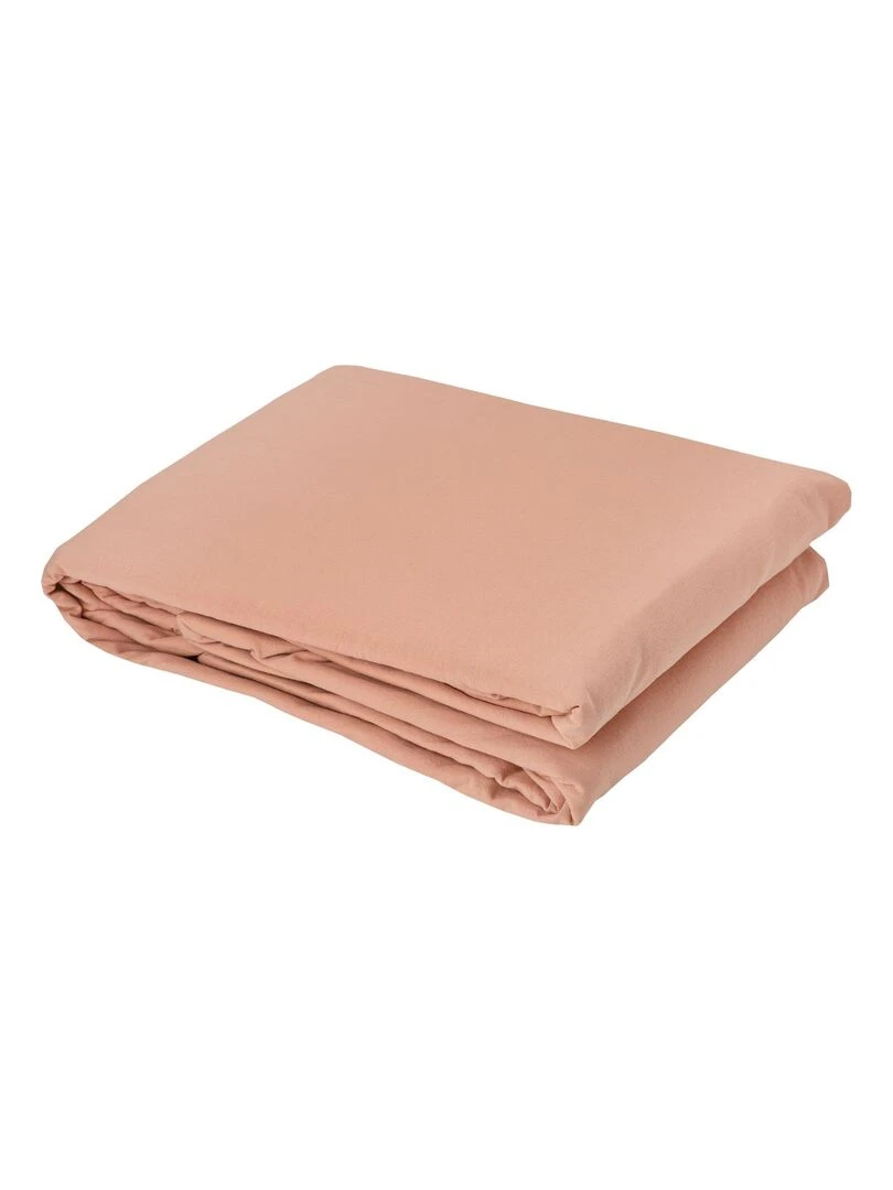 Drap plat en coton lavé Cap Ferret Orange