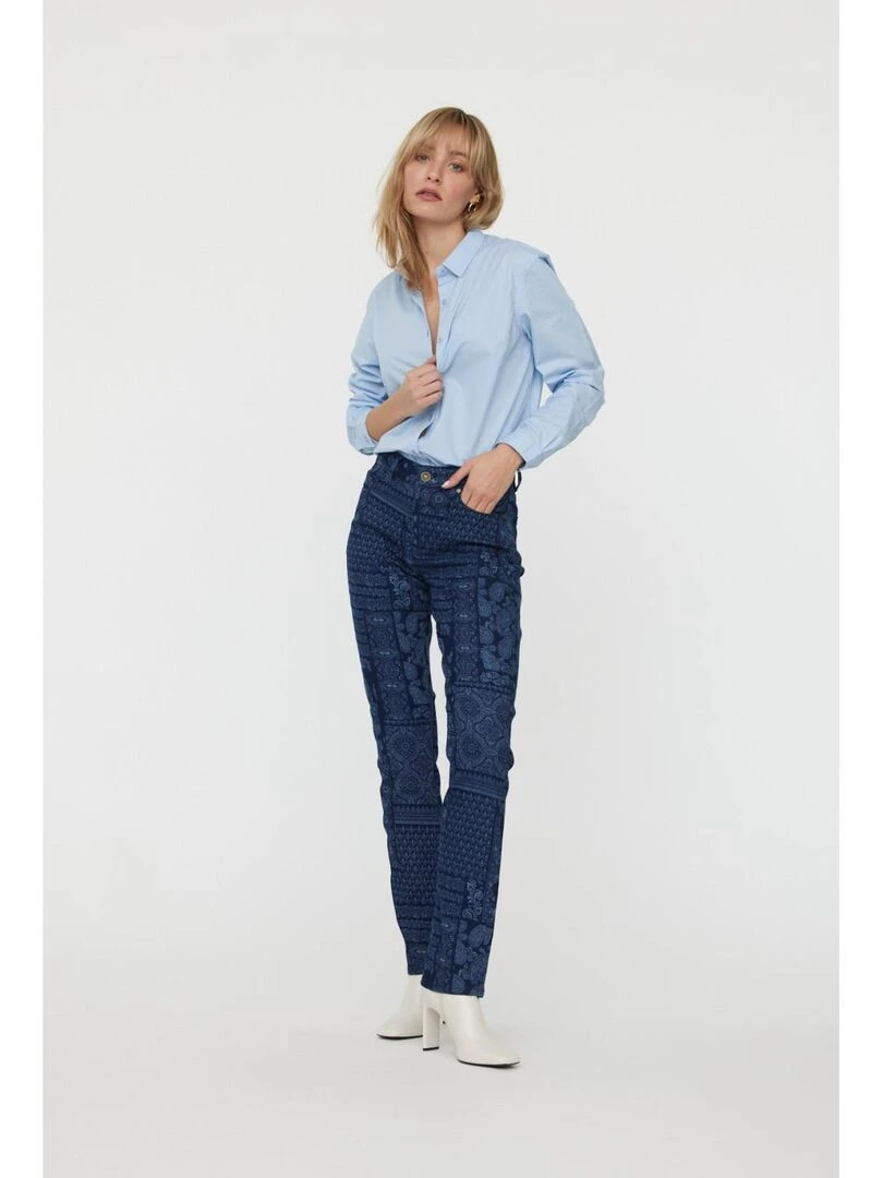 Lee Cooper   Jean coton straight LC161   Bleu