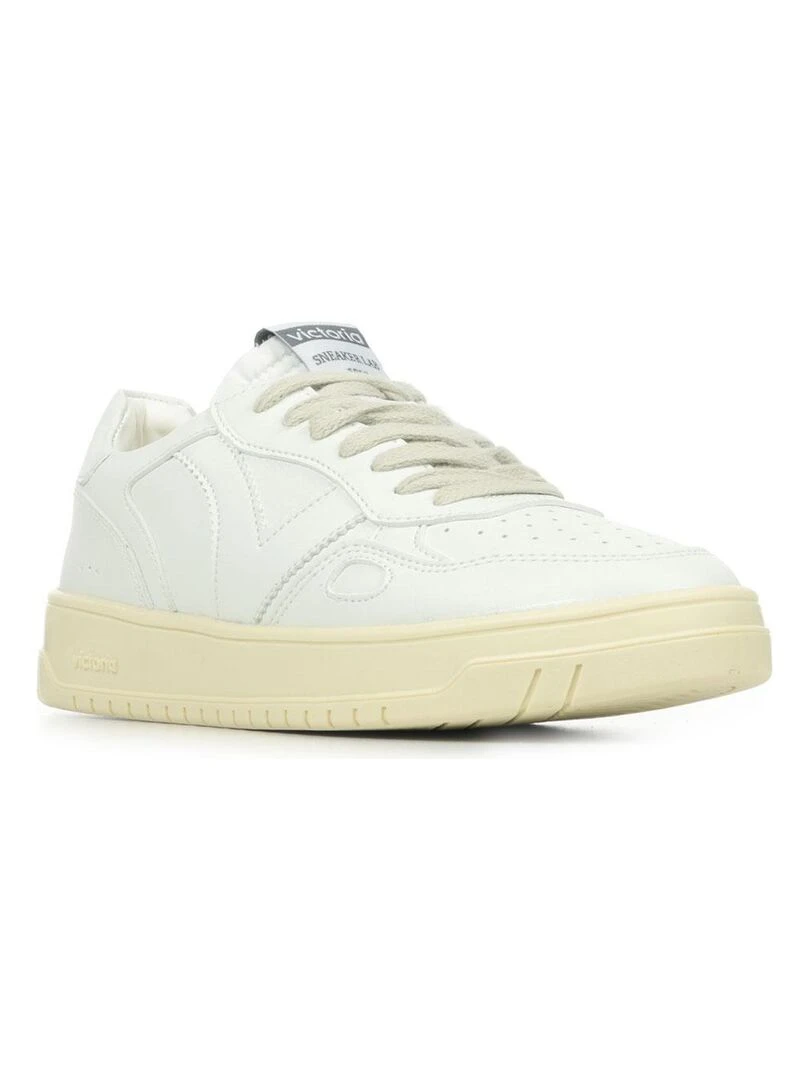 Baskets Victoria Seul Efecto Piel & Serra Blanc
