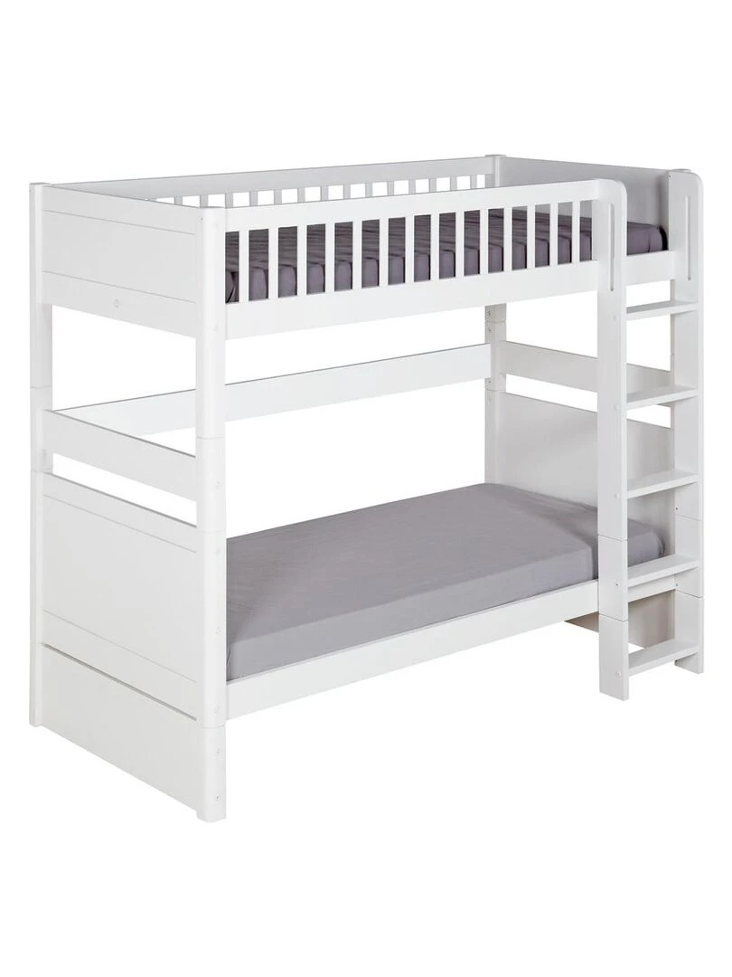 Lit superposé modulable Victoria AKITEN RETAIL Blanc Blanc