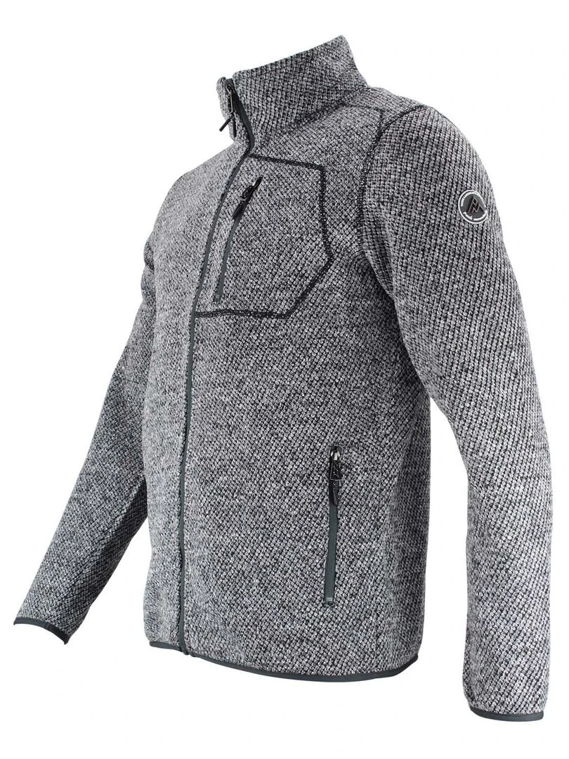 Blouson polaire homme CAPINO   PEAK MOUNTAIN   Gris