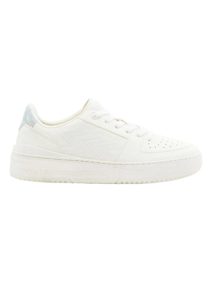 Basket à Lacets Desigual Metro Color Blanc