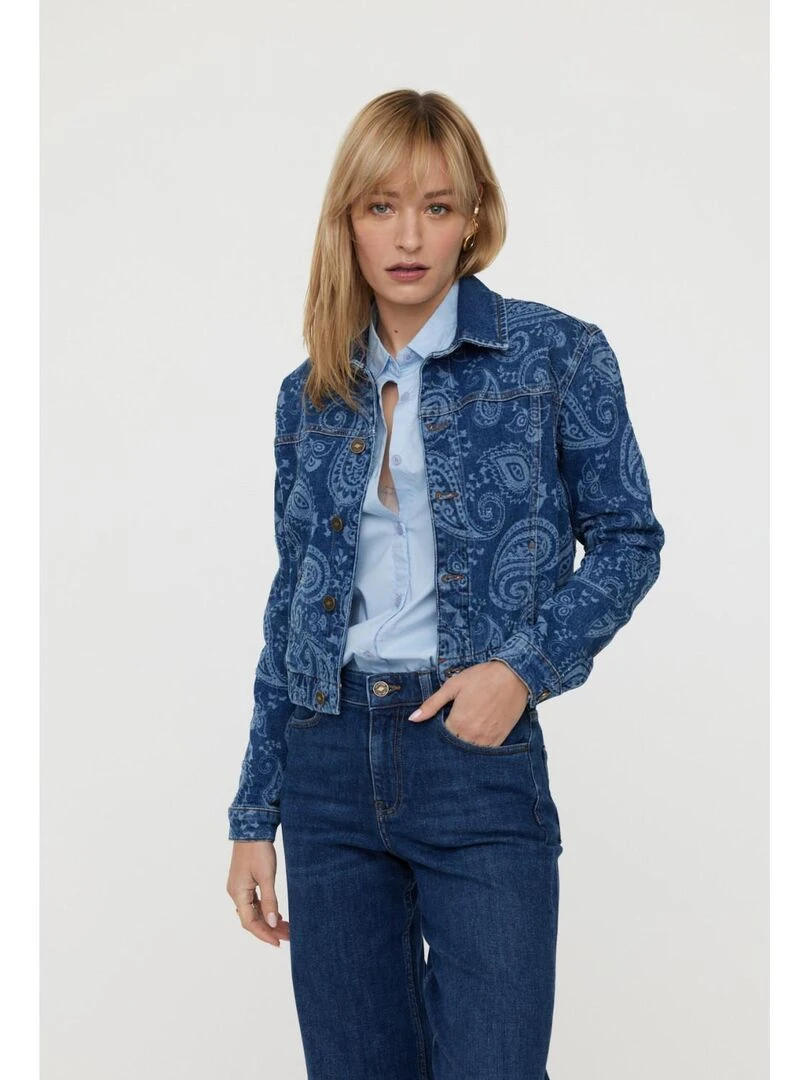 Lee Cooper Veste manches longues coton FOUXY Bleu