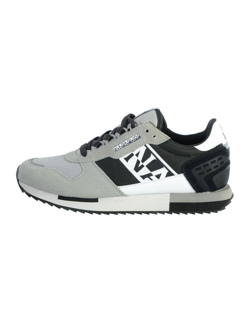 Basket Cuir Napapijri Virtus Noir