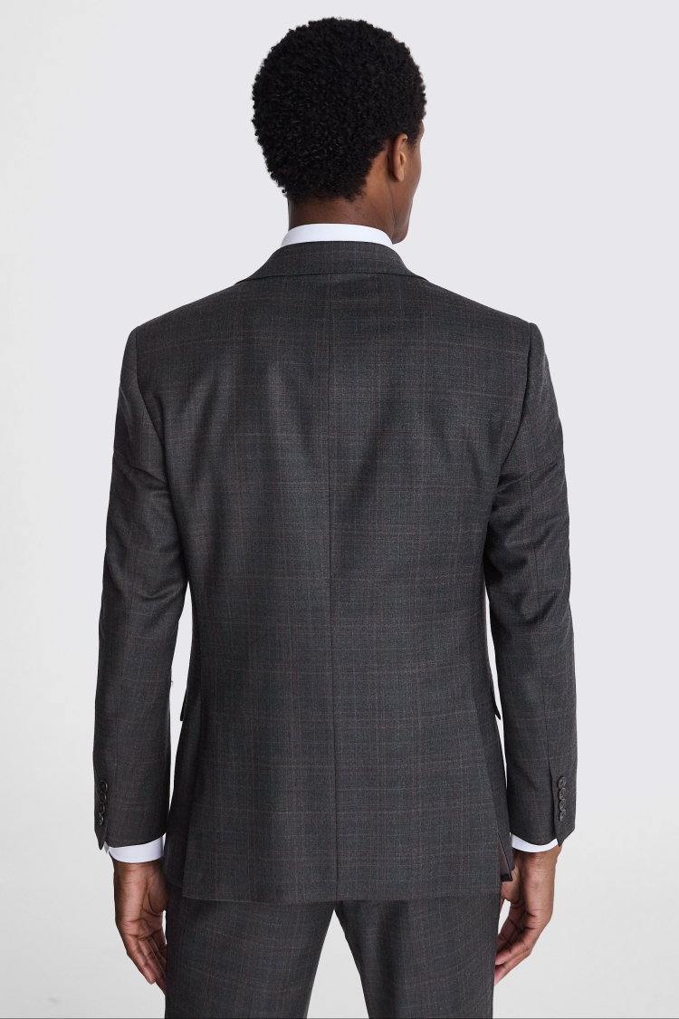 Italian Slim Fit Royal Blue Flannel Jacket   Buy Online at Moss