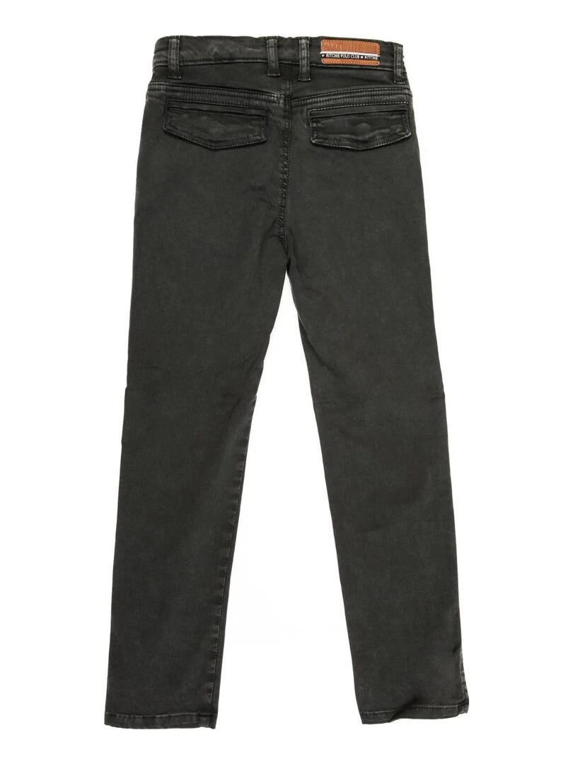PANTALON CHINO VALBRUGE BOY gris anthracite