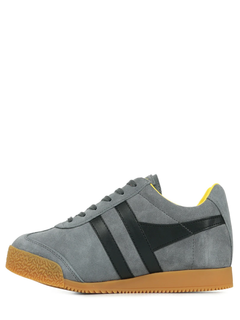 Baskets Harrier Suede   Gris Noir
