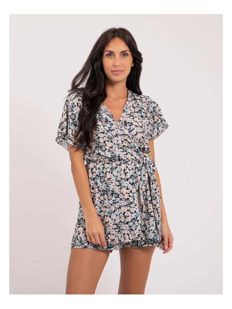 Combi short motifs XORAGE Bleu