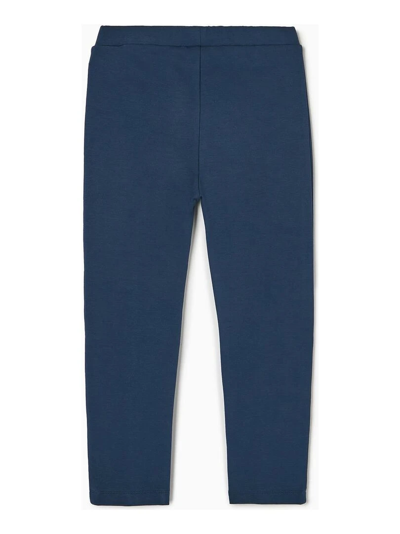 Legging avec Plis Cousus Fille LE CHALET Bleu foncé