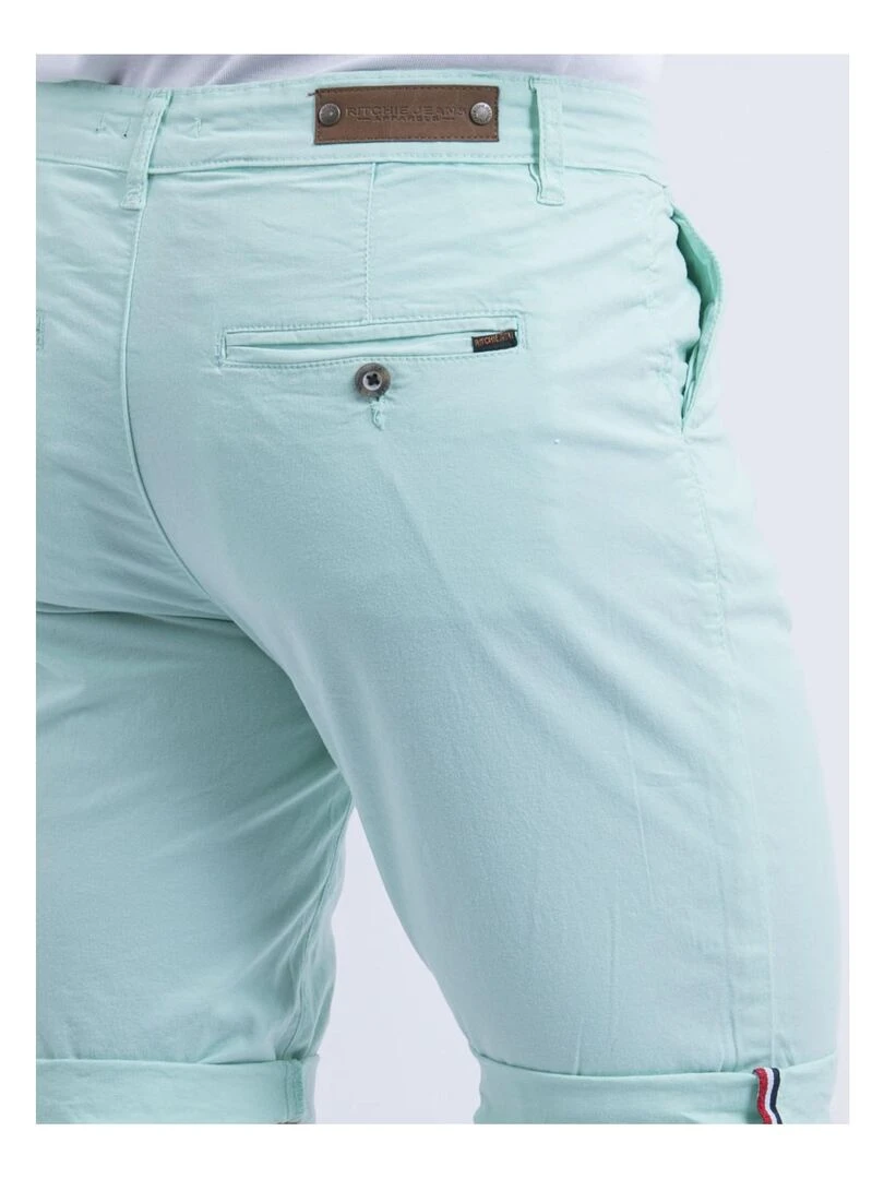 Bermuda chino BABILITO   Vert d'eau