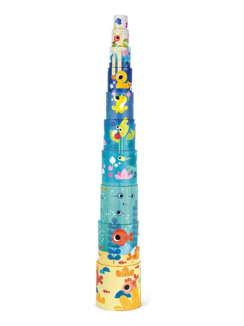 Pyramide à empiler La vie dans la mare   N/A