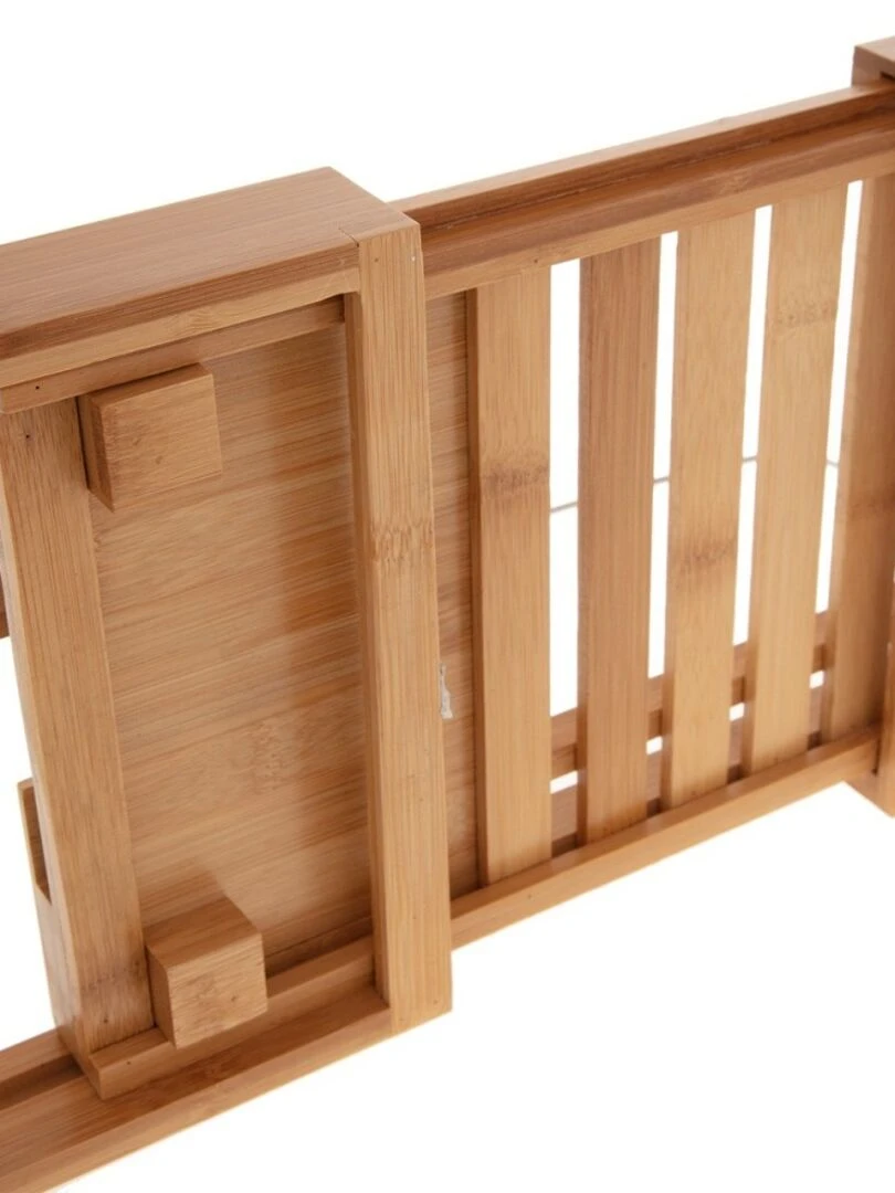 Plateau pour baignoire extensible Natureo   Marron