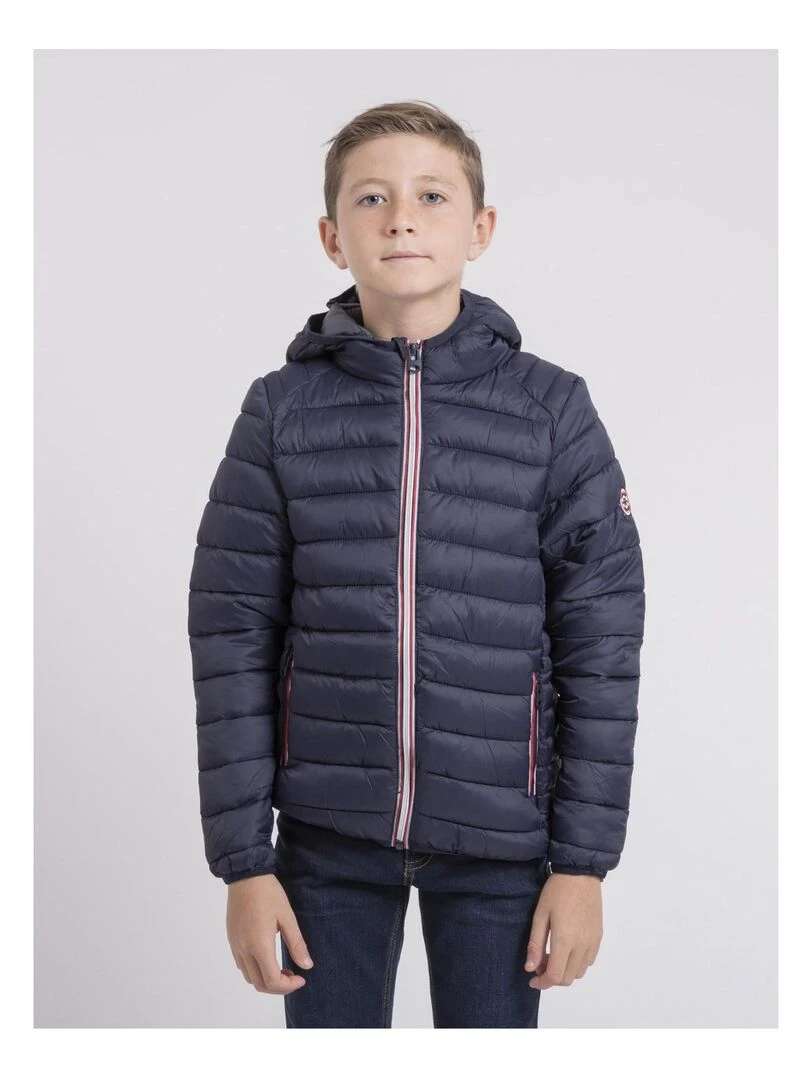 Doudoune légère capuche ZILLING J Bleu marine