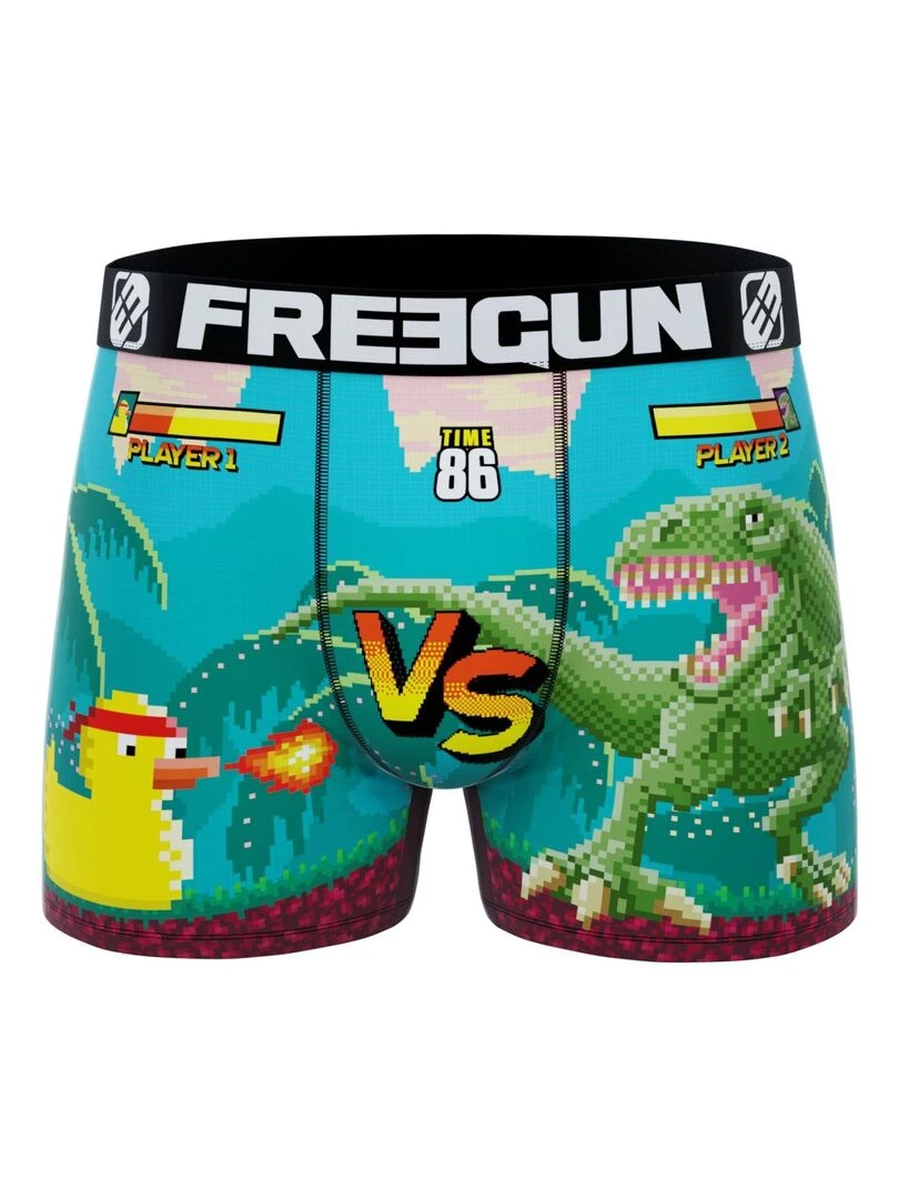 Lot de 3 boxers homme Geek Comics Freegun   Rouge