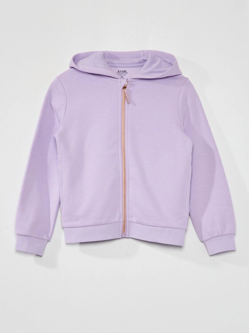 Veste à capuche Violet
