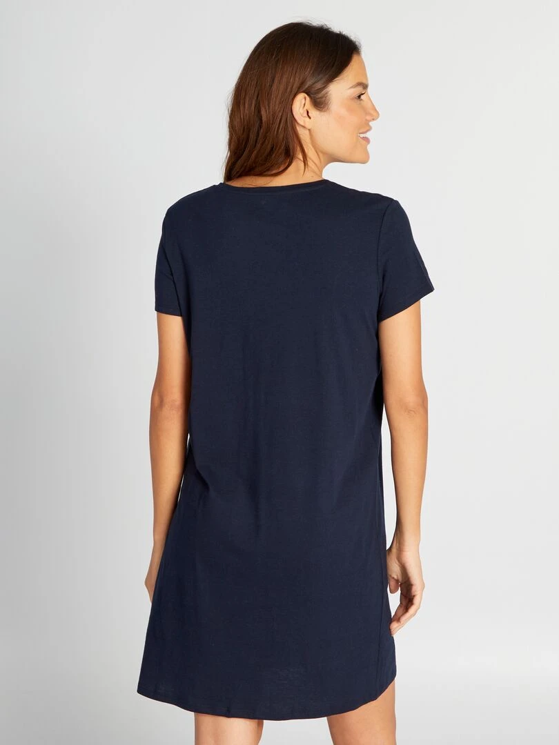 Chemise de nuit Navy