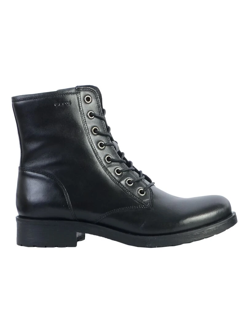 Bottine Cuir Geox Rawelle   Noir