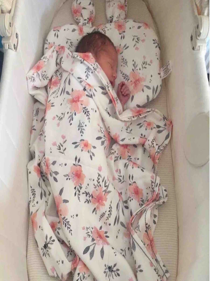 Maxi Lange Couverture  À Pompons En Bambou  Corail   N/A