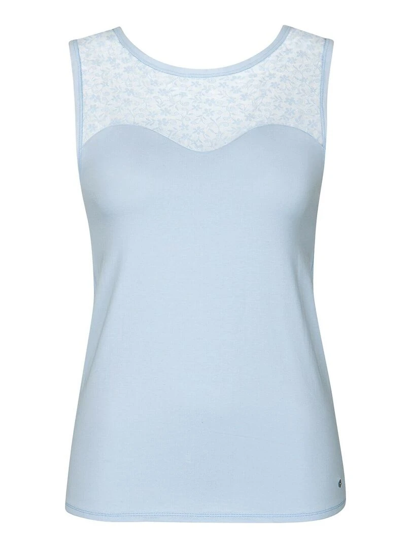 Top sans manches Smooth   Bleu ciel