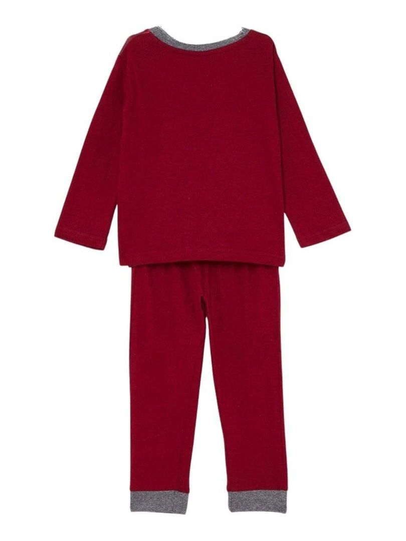 Harry Potter Pyjama garçon imprimé Harry Potter en coton Bordeaux