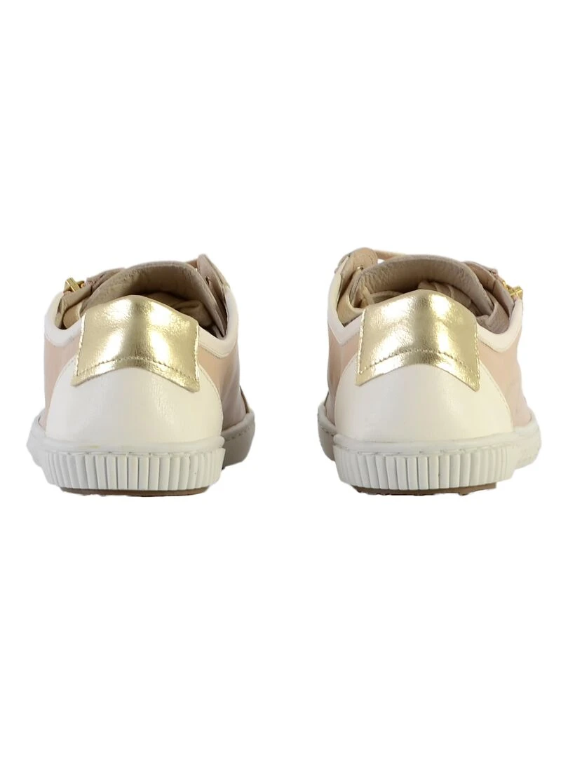 Basket Cuir Pataugas Bahia   Beige