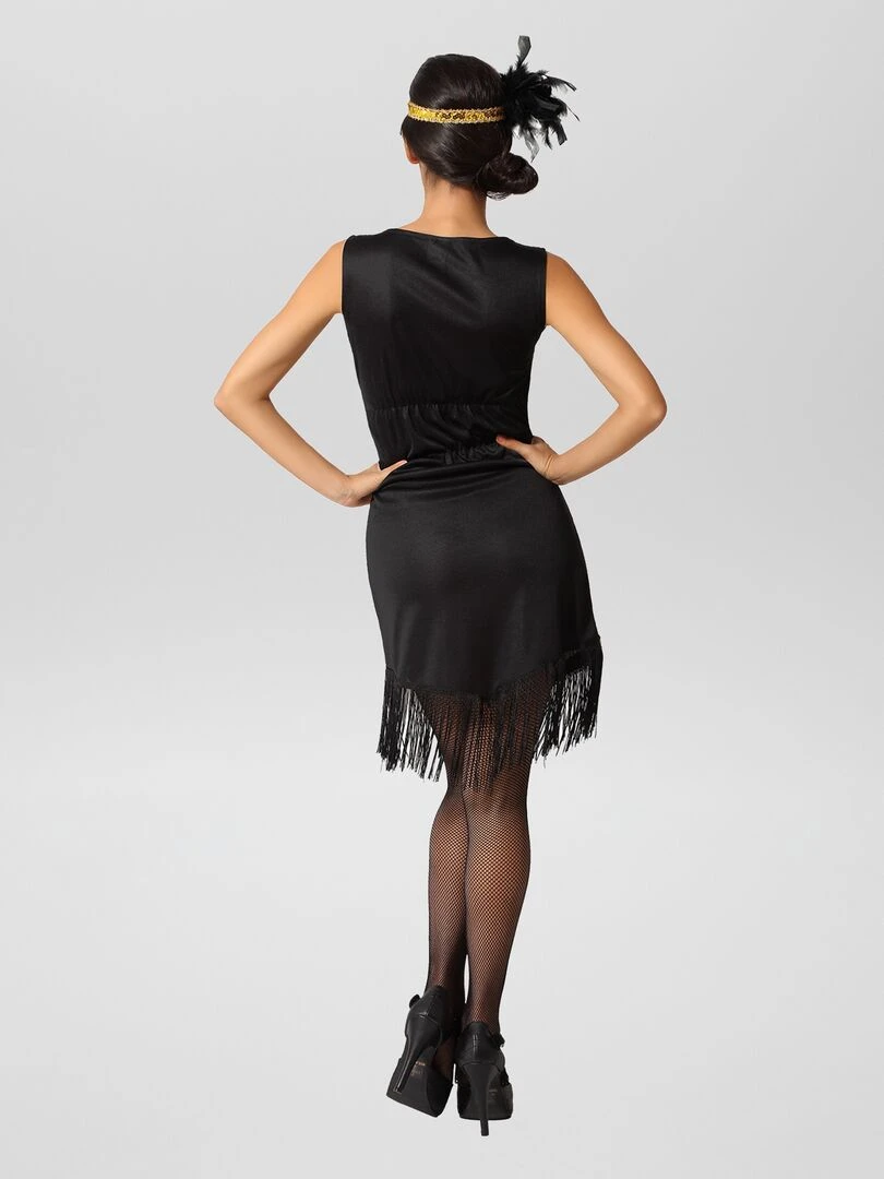 Déguisement 'Charleston'   Noir