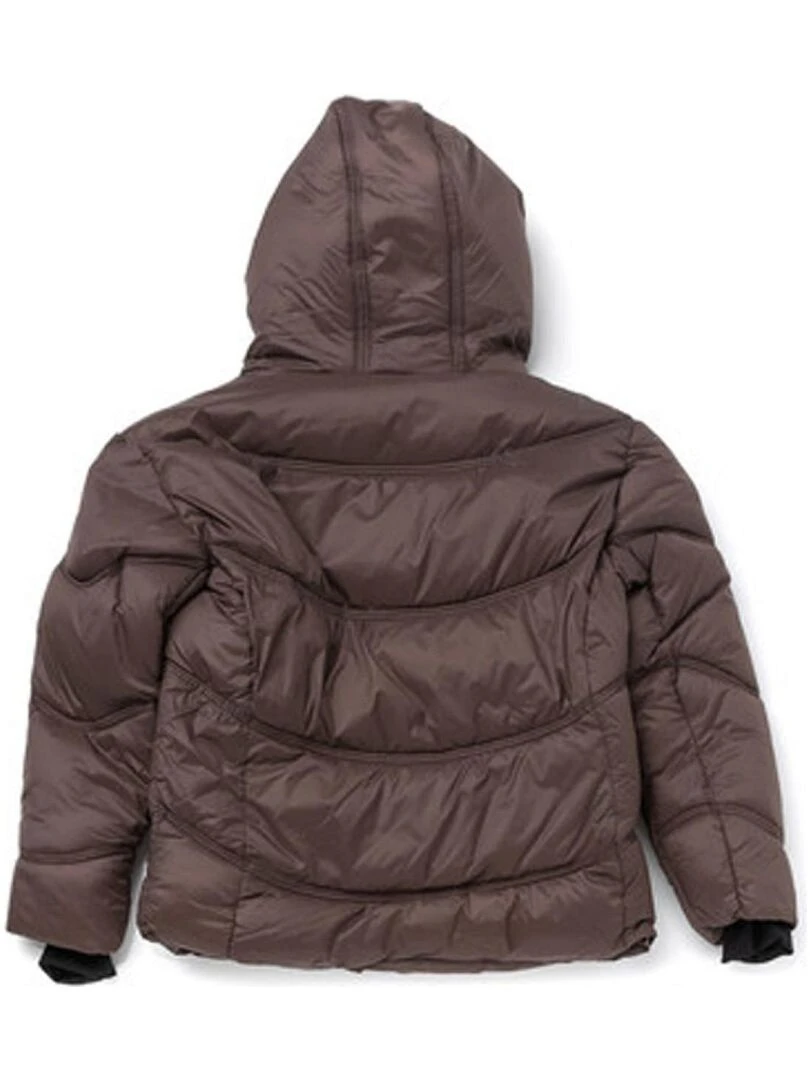 Doudoune Fille FANSEI PEAK MOUNTAIN Gris taupe