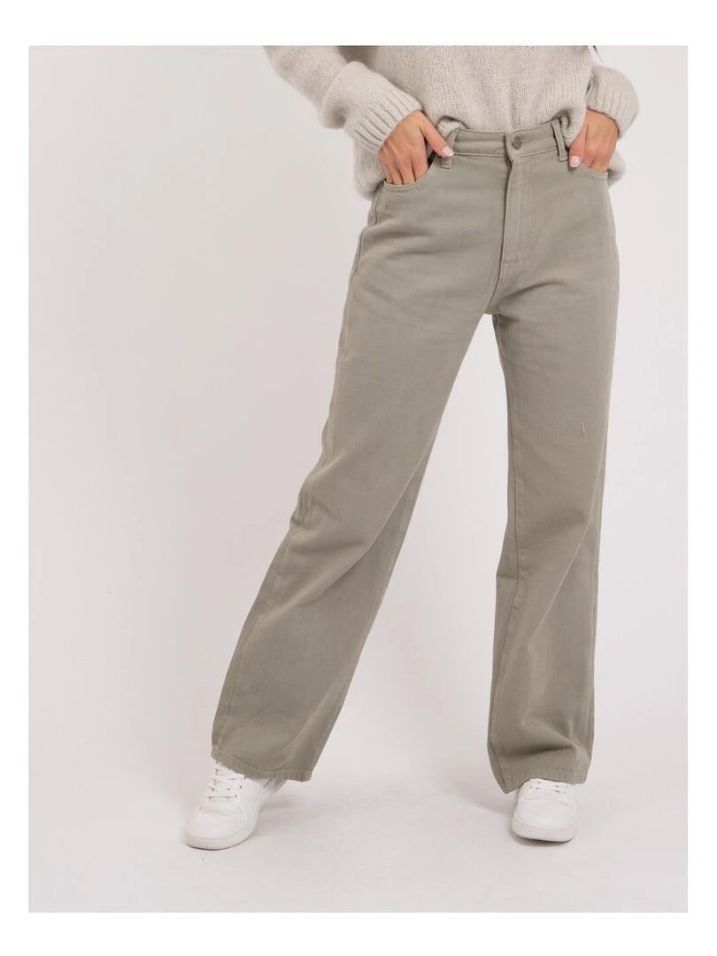Pantalon coupe droite ERAM Kaki