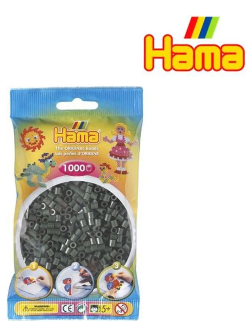 Perles en sachet Vert Olive N/A