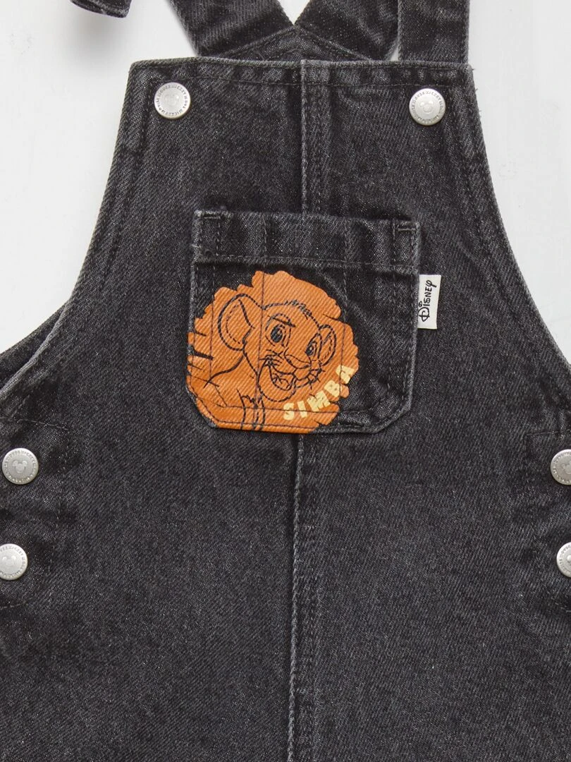 Salopette en jean 'Disney'   Gris