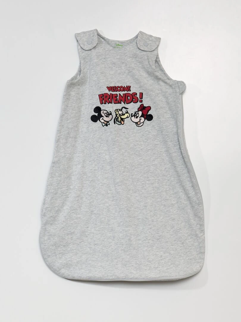Gigoteuse légère sans manches 'Disney' Gris chiné / Mickey