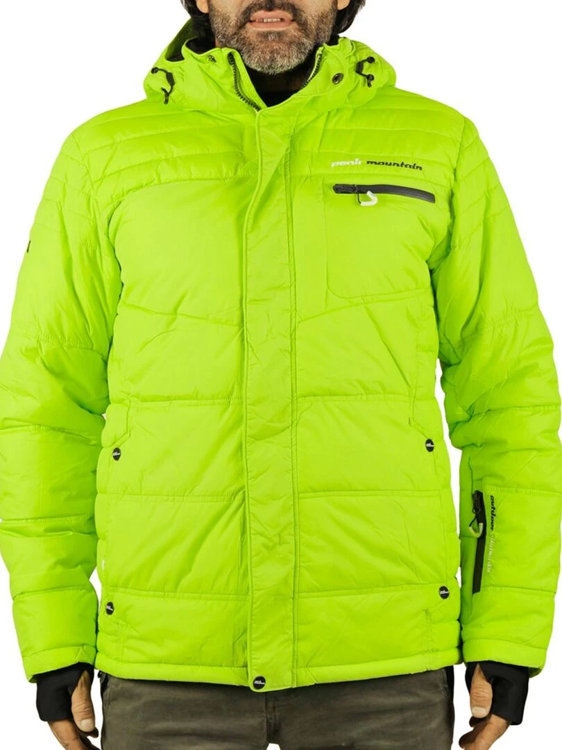 Doudoune de ski homme CAIROP   PEAK MOUNTAIN   Vert anis