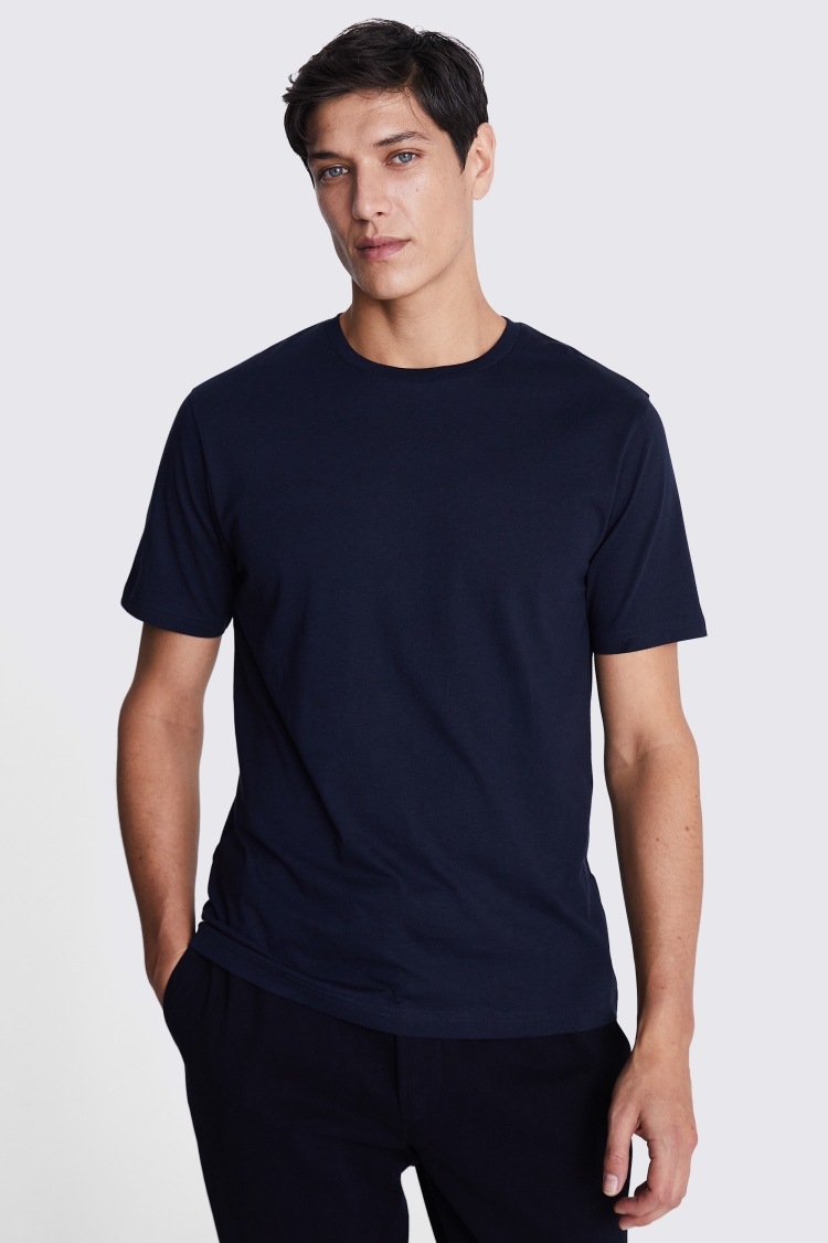Black Crew Neck T-Shirt   Buy Online at Moss