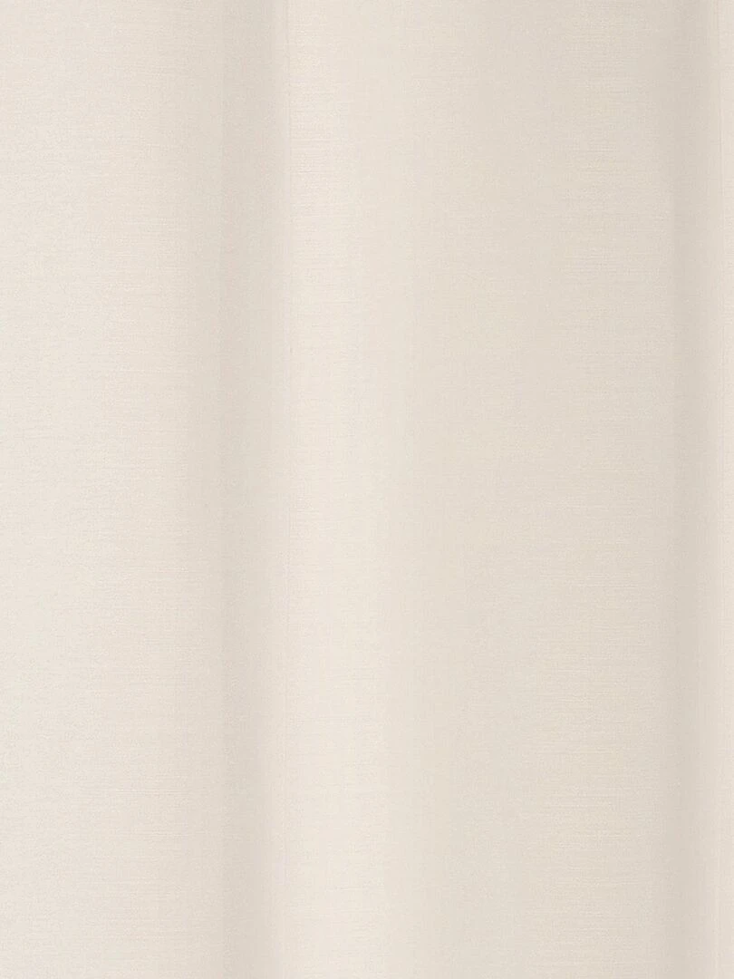 Voilage certifié Non Feu M1   Blanc cassé