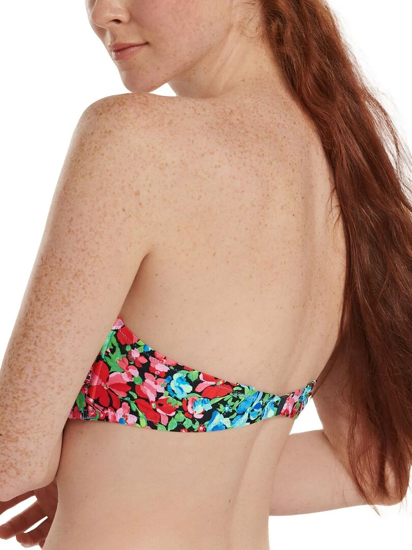 Haut maillot de bain bandeau préformé sans armatures Napoli   Bleu