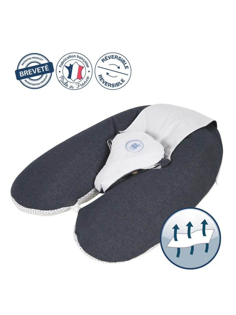 Candide Coussin De Maternité Multirelax Air+ Marine Chiné/étoiles Multicolore