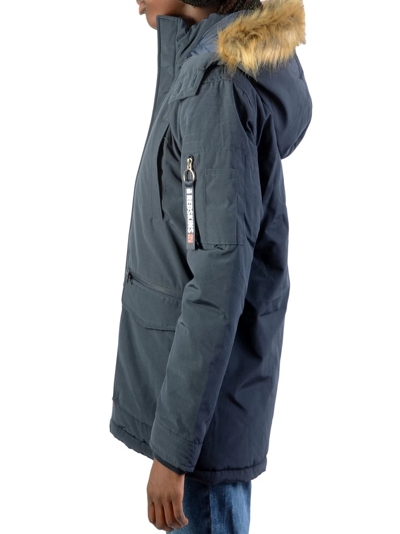 Parka Redskins Junior Imitation Fourure Angela Bleu