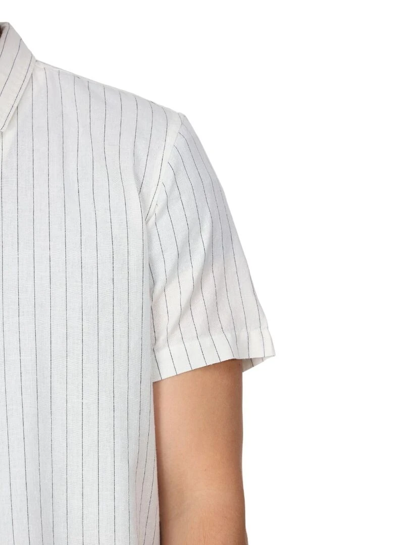 Regatta   Chemise SHOREBAY   Blanc Bleu