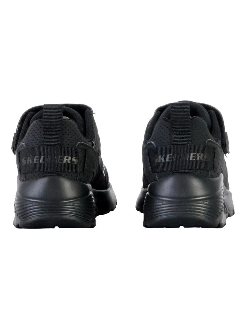 Basket à Scratch Enfant Skechers Donex   Noir