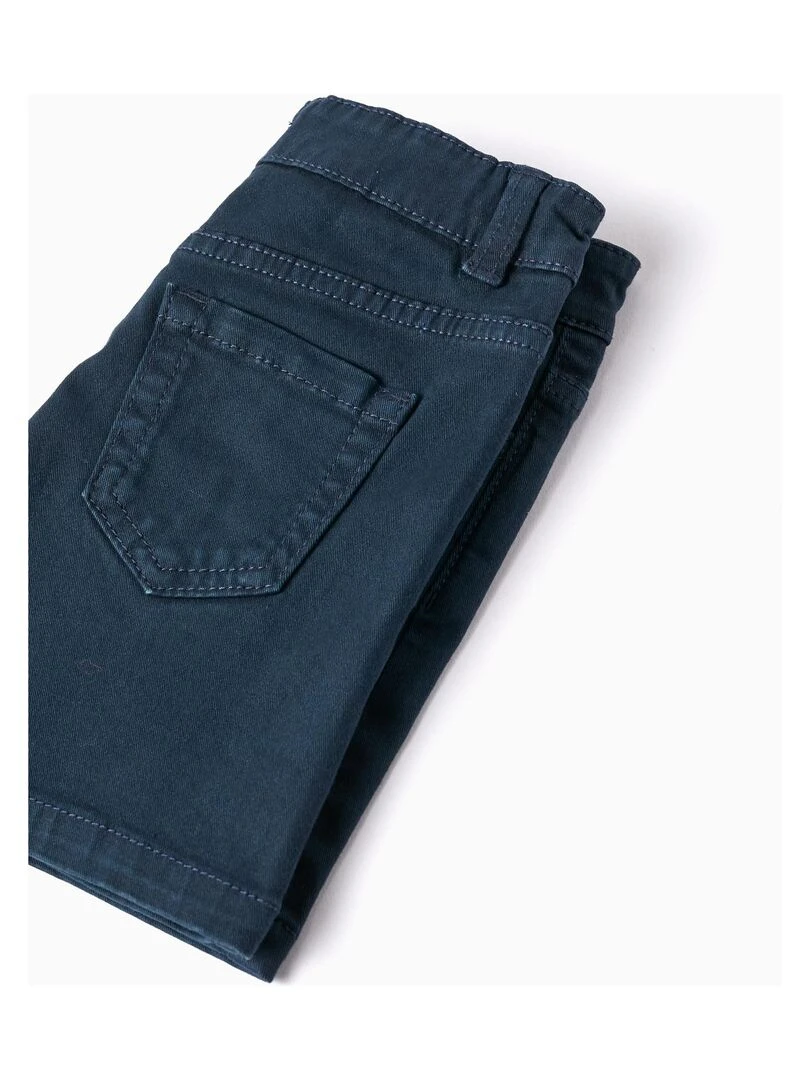 Short en Sergé pour Bébé Garçon   Bleu foncé