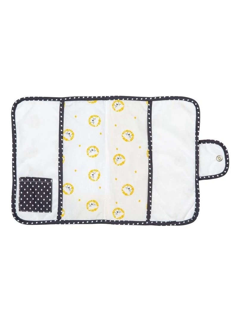 Protege carnet de sante en coton blanc SAUTHON Blanc
