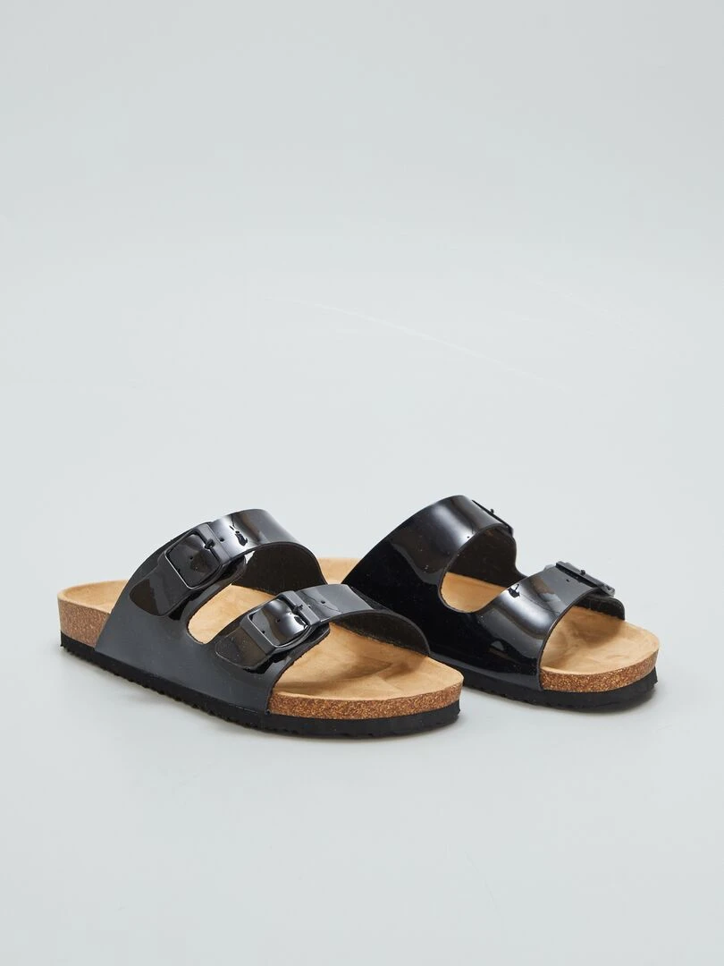 Sandales vernies Noir