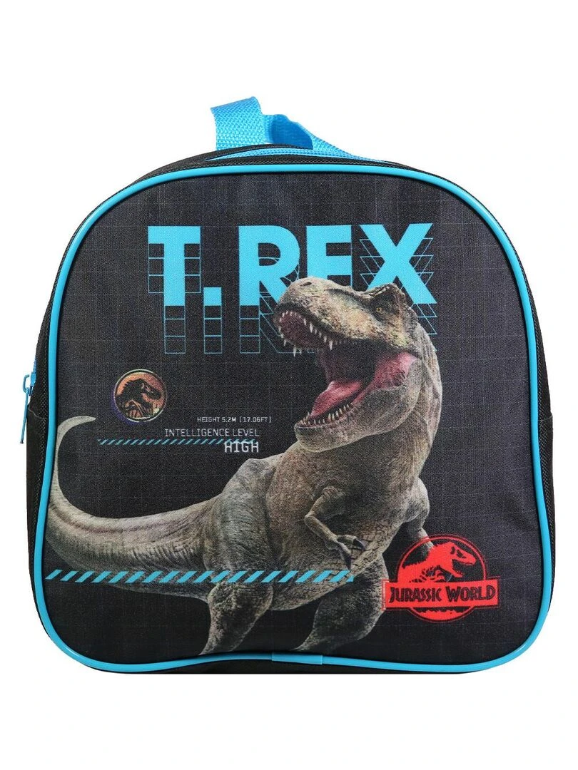 BAGTROTTER Sac à dos gouter 24 cm maternelle Jurassic World Noir Noir
