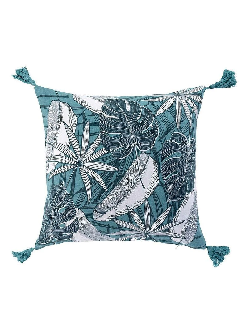 Housse de coussin déco Puebla Bleu