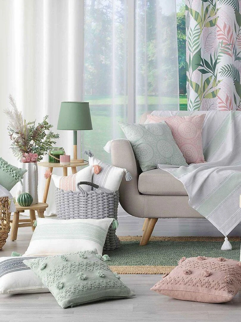 Coussin déco Alenia Vert