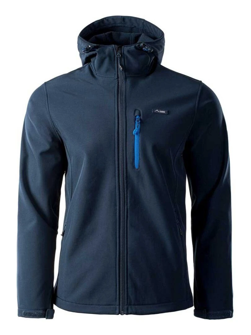 Elbrus Veste softshell IVER Bleu foncé