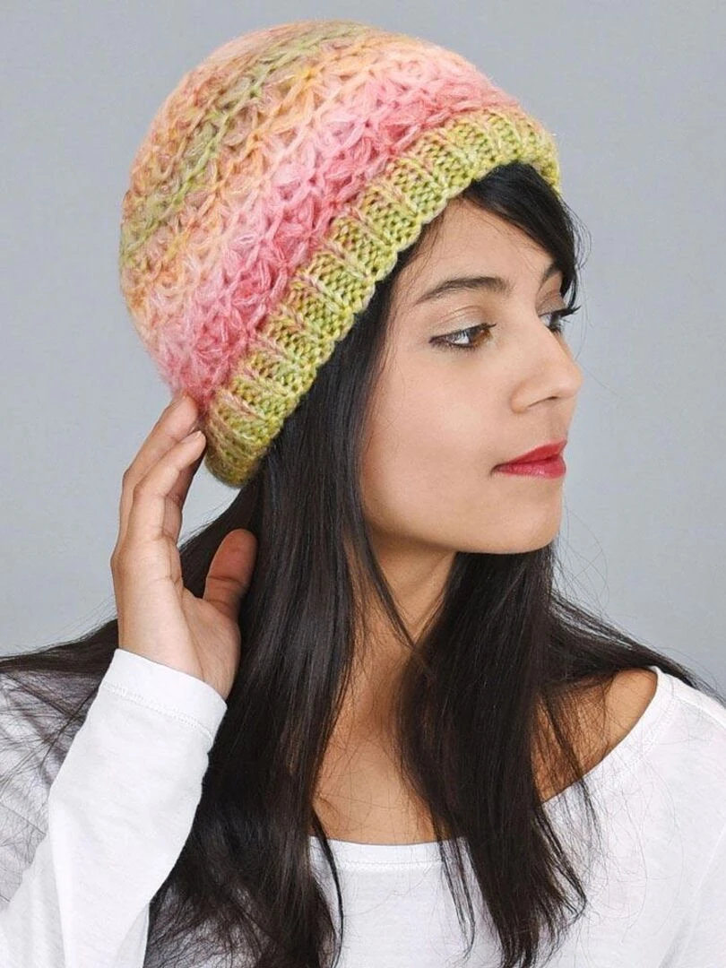 Bonnet Aravis Fabriqué en Europe Jaune