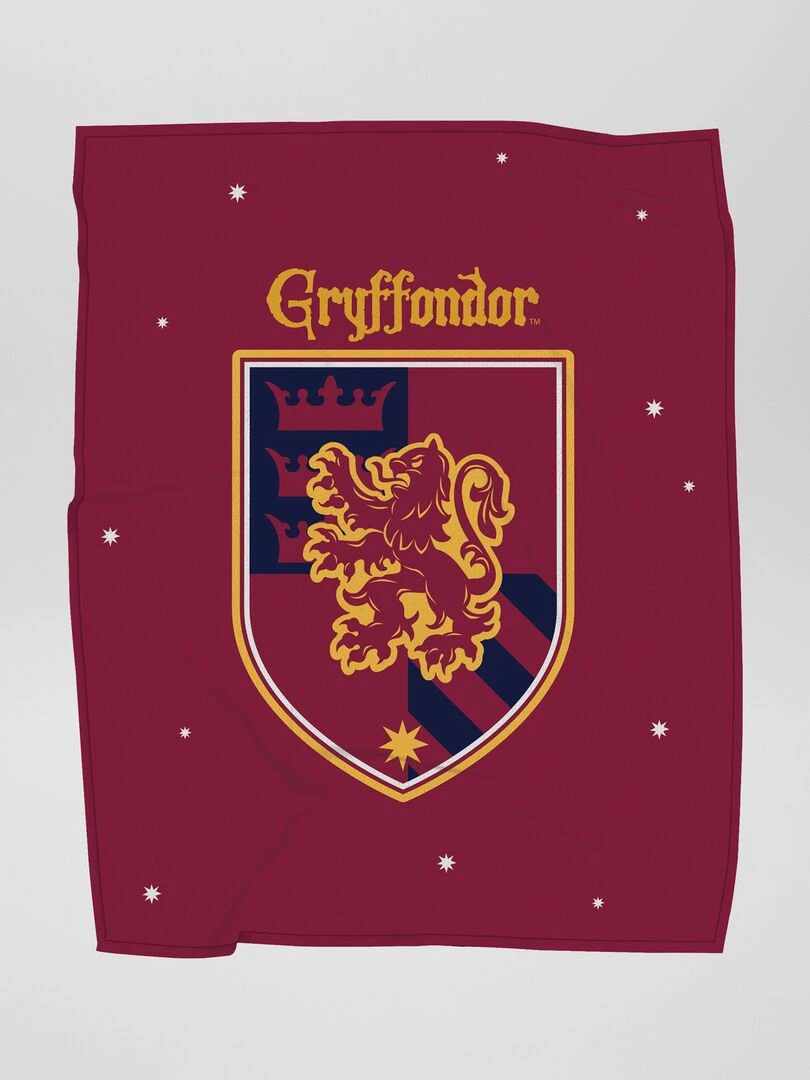 Plaid 'Harry Potter' Bordeaux