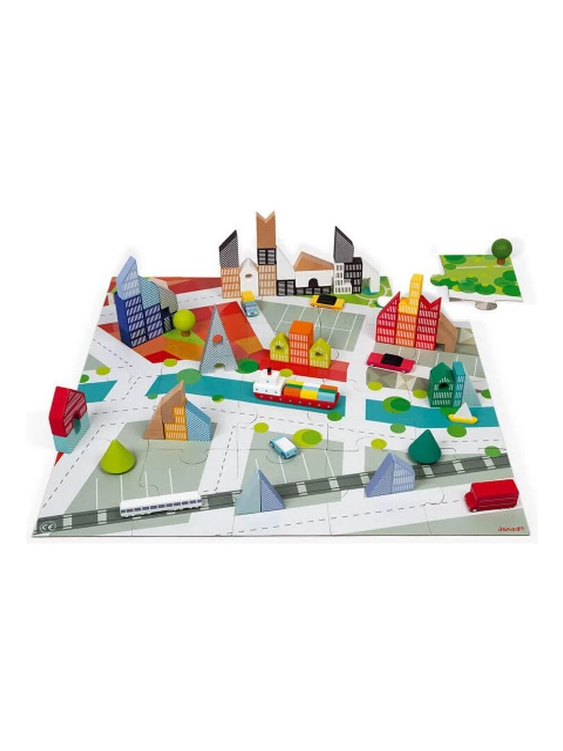 Kubix 60 Blocs et Puzzle Ville   N/A